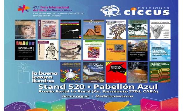Ediciones CICCUS en la 47° Feria Internacional del Libro de Buenos Aires